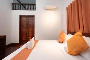 Ένα ή περισσότερα κρεβάτια σε δωμάτιο στο Banhja Villa with Private Pool