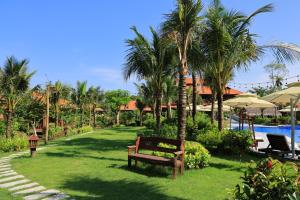 Zahrada ubytování Phi Yen Eco Resort Can Tho