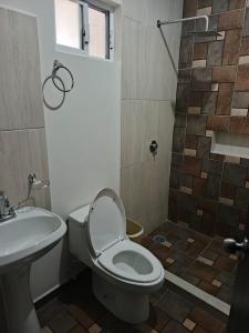 Koupelna v ubytování Torre Luna INT 7