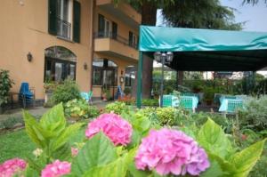 Zahrada ubytování Albergo Ponte Vecchio