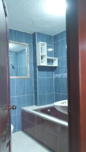 Ένα μπάνιο στο Hospedaje la Cascada