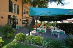 Zahrada ubytování Albergo Ponte Vecchio