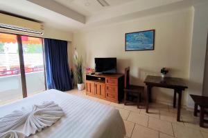 TV a/nebo společenská místnost v ubytování Klein Heidelberg Guesthouse