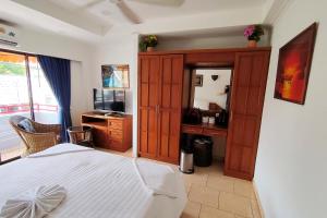 Postel nebo postele na pokoji v ubytování Klein Heidelberg Guesthouse