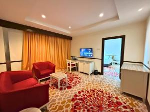 TV a/nebo společenská místnost v ubytování Seeds Hotel Premier Sri Petaling