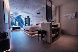 TV/trung tâm giải trí tại Zhangjiajie MUYE Designer Hotel