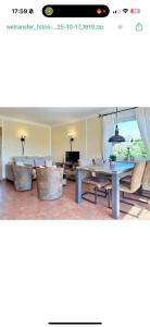 Χώρος καθιστικού στο Unterkunft Meeresstern +4 φωτογραφίες