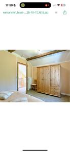 Ένα ή περισσότερα κρεβάτια σε δωμάτιο στο Unterkunft Meeresstern