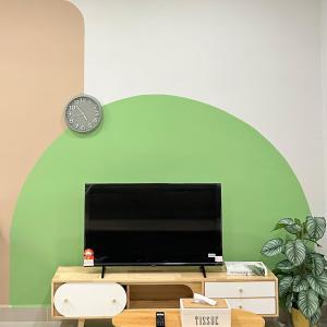 TV a/nebo společenská místnost v ubytování The Shore Kota Kinabalu by BeeHome + 22 fotografií