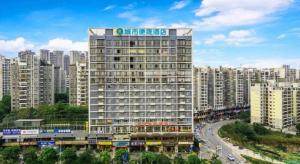 Nespecifikovaný výhled na destinaci Nan-ning nebo výhled na město při pohledu z hotelu