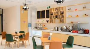 Kuchyň nebo kuchyňský kout v ubytování City Comfort Inn Kunming Xinluojiu Bay Guangju Road