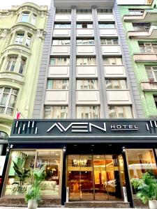 - une vue sur l'avant d'un hôtel dans l'établissement Aven Hotel, à Istanbul