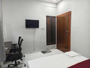 Μια τηλεόραση ή/και κέντρο ψυχαγωγίας στο Hotel O Kant