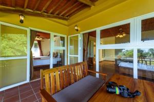 Balkón nebo terasa v ubytování Mango Beach Resort