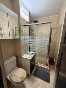 Koupelna v ubytování Beatrice