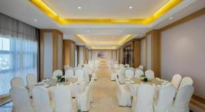 Posezení v ubytování Vienna Hotel Shaanxi Hanzhong Central Square High-Speed Railway Station + 217 fotografií