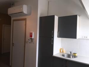 Kuchyň nebo kuchyňský kout v ubytování Appartements Bon Secours