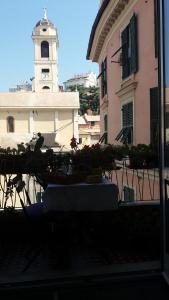 The building in which a vendégházakat is located