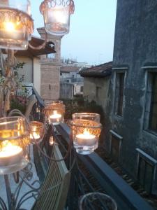 Balkón nebo terasa v ubytování B&B Barberia