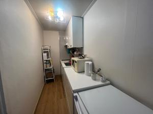 Kuchyň nebo kuchyňský kout v ubytování 안安 Stay 1914