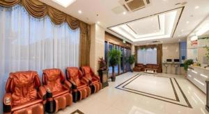 Posezení v ubytování GreenTree Inn Nantong University Industrial Expo City Express Hotel