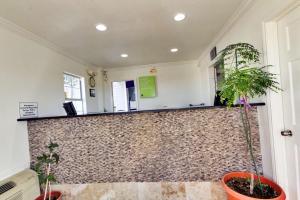 Kuchyň nebo kuchyňský kout v ubytování Studio 6-Dallas, TX - Garland - Northeast