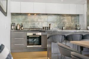 Køkken eller tekøkken på Luxury Penthouse P2 + 41 billeder