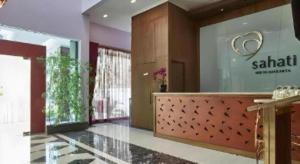 Vstupní hala nebo recepce v ubytování Sahati Hotel + 74 fotografií