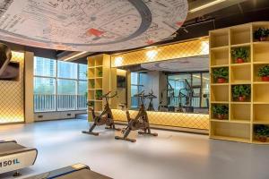 Fitness centrum a/nebo fitness zařízení v ubytování ibis xian North Second Ring Weiyang Rd Hotel