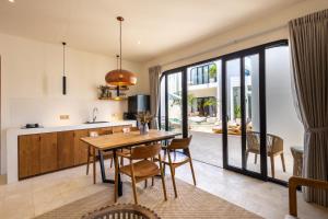 Køkken eller tekøkken på Thomas Beach Residence