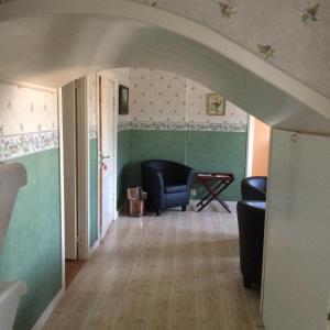 Posezení v ubytování Skärplinge Gästis B&B