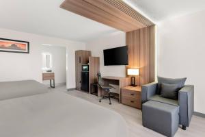 TV a/nebo společenská místnost v ubytování Quality Inn and Suites