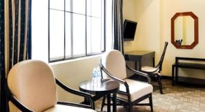 TV a/nebo společenská místnost v ubytování Perkasa Hotel Keningau