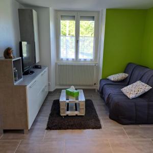 Μια τηλεόραση ή/και κέντρο ψυχαγωγίας στο Gîte Studio Ansel