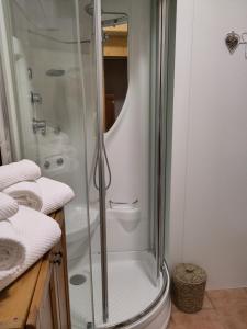 Koupelna v ubytování Il Nido