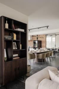 Χώρος καθιστικού στο Ferme Baliolo