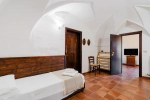 Postel nebo postele na pokoji v ubytování Villa S Venardia Gallipoli