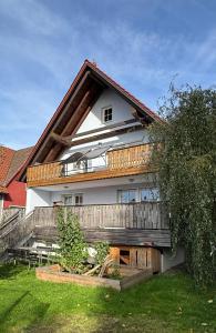 Το κτήριο όπου στεγάζεται  το δωμάτιο σε οικογενειακή κατοικία