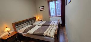 Voodi või voodid majutusasutuse Apartmán Vítkovice toas