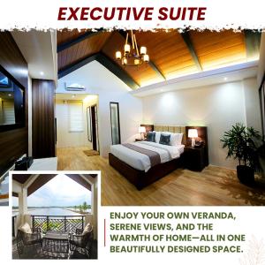 Ένα ή περισσότερα κρεβάτια σε δωμάτιο στο Maria Clara Villas