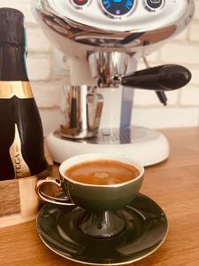 Παροχές για τσάι/καφέ στο Otopeni Airport Apartment - King Bed - Free Shuttle Included