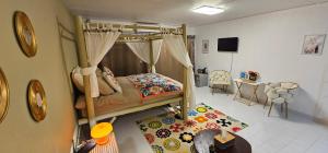 TV a/nebo společenská místnost v ubytování Hotel pretty rooms