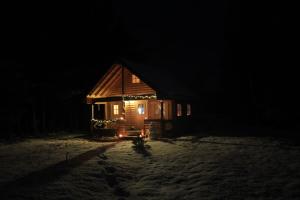 Nature Getaway Holiday Home v zimě