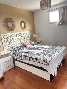 Ένα ή περισσότερα κρεβάτια σε δωμάτιο στο Complejo Santa Ana Miramar Buenos Aires +7 φωτογραφίες