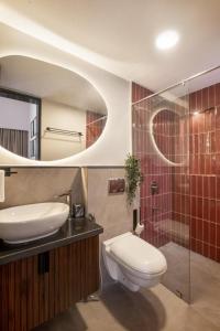 Ένα μπάνιο στο Nistula Luxury Villas and Apartments