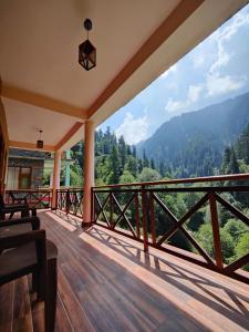 Γενική θέα στο βουνό ή θέα στο βουνό από  αυτό το hostel