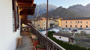 Nespecifikovaný výhled na hory nebo výhled na hory při pohledu z apartmánu