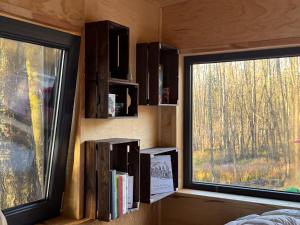 Knihovna v prázdninového domu