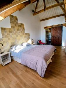 Postel nebo postele na pokoji v ubytování Au Terminus 15 Personnes