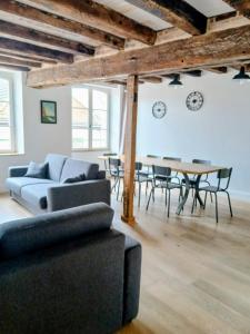 Posezení v ubytování Au Terminus 15 Personnes